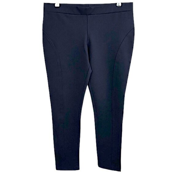 Tonia DeBellis Leggings Size XL Black Ski Activewear - Picture 1 of 8